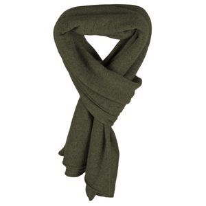 Shorts Of Hawick Ladies 100% Cashmere Wrap Scarf - Moss Green - Hand Made In🐙